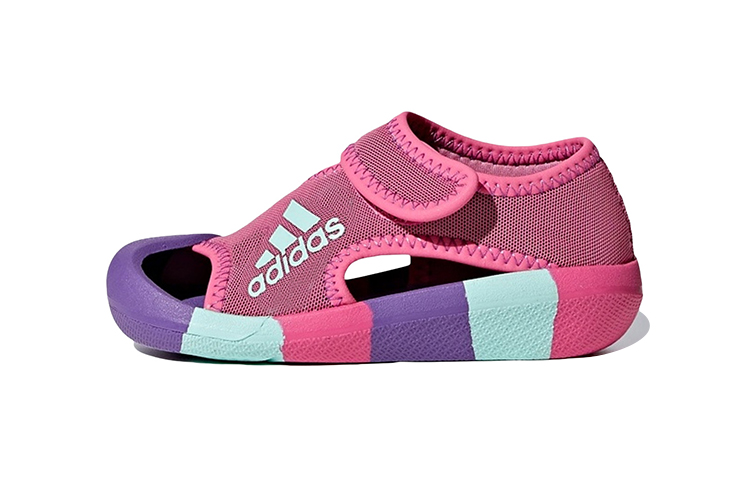 Adidas Comfortable Slip Resistant Cushioning Abrasion Resistant Low top Toddler Shoes Pink Infant And Toddler D97198